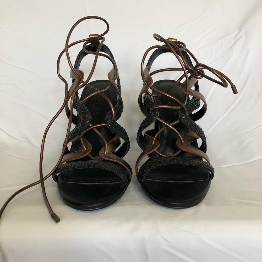 Charles by Charles David Strappy Block Heel